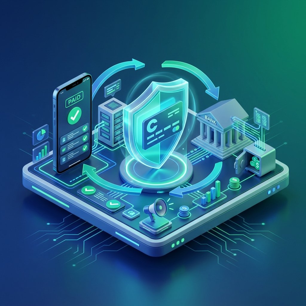 Collections & Recovery 3D Illustration